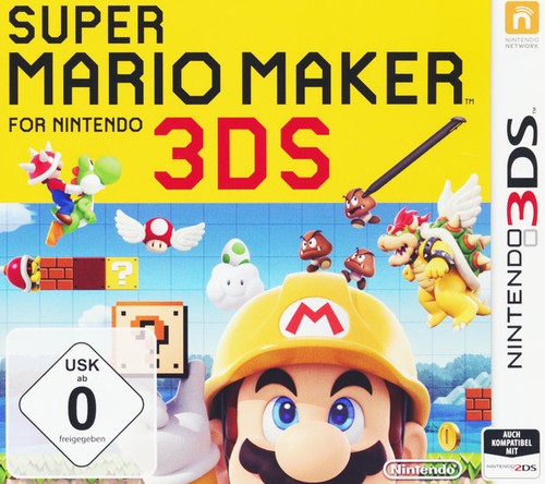 Super mario maker 3ds - super, /