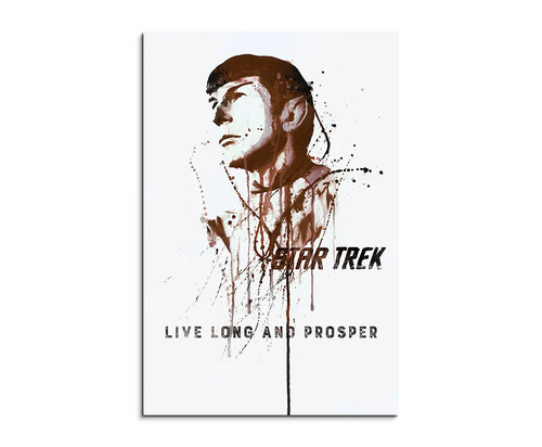 60x90cm star trek - 60x90cm, spock