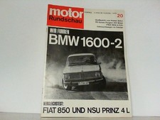 Motor Rundschau. Heft 20 /