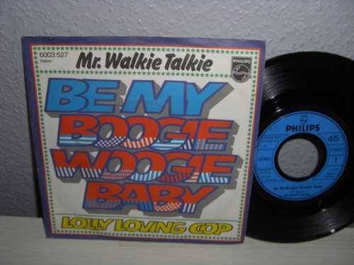 Schallplatte mr walkie - schallplatte, mr.