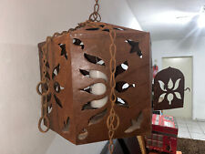 Windlicht Laterne Edelrost Pendelleuchter Kerzenlicht Hängeleuchte Deckenlampe