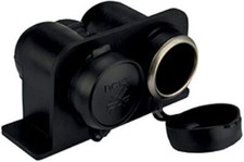 Cartrend 10448 Steckdose für Auto Wohnwagen Reisemobil 2-Port mit Kabel 8000 mA 