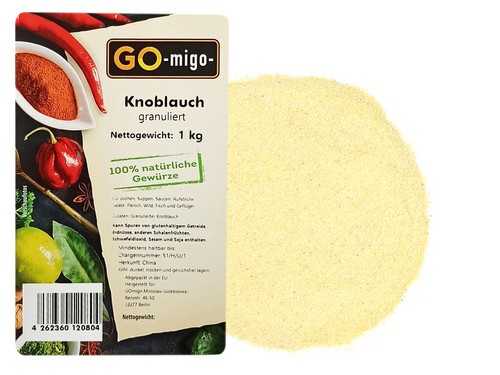 1kg knoblauch granulat - 1kg,
