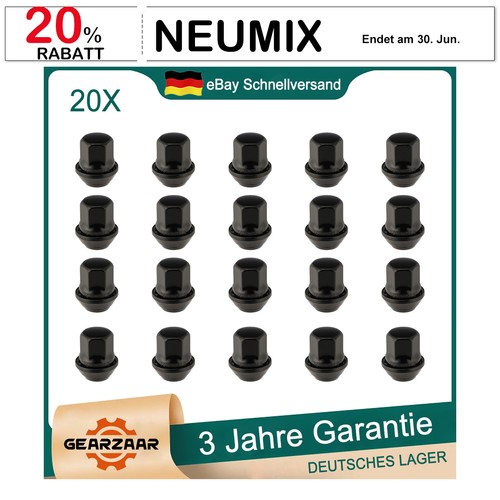 Stück radmuttern muttern - radmuttern,