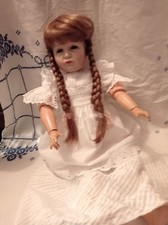 wunderschöne alte Puppe Porzellan Kopfpuppe K & R 114 Kämmer & Reinhardt Selten