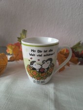 Sheeworld Tasse Ohne Dich ist alles doof Tasse