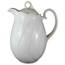 Kaffeekanne Kanne 1,5 L Seltmann Weiden Helena Weiße Welle Weiß