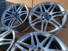 4 AMG Wheels Rims 8.5 + 9.5 x
