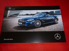MERCEDES R231 SL Roadster SL 400 SL 500 AMG SL 63 AMG SL 65 Prospekt von 2017