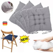 4er Set Stuhlkissen Sitzkissen