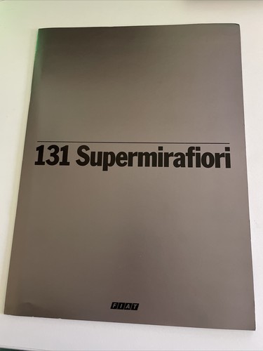 Fiat 131 supermirafiori - 131,