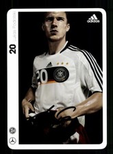 Lukas Podolski DFB Autogrammkarte 2008 Original Signiert