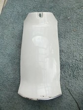 Retro Roller vorderes Schutzblech hinteres Teil weiß Benzhou YY50-QT21 Znen Casa