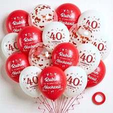 40 Hochzeitstag Rubin Hochzeit