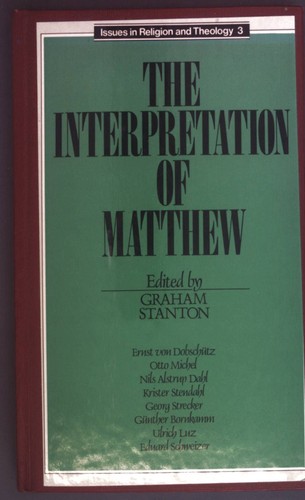 The interpretation matthew - interpretation, of