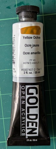 Golden open acrylics gelber - golden, acrylics,