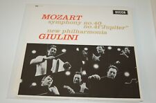 Mozart Giulini , DECCA SXL 6225 , Symphony no 40 , 41 , Schallplatte , Vinyl