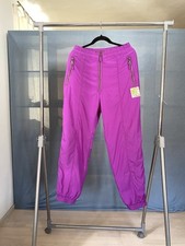 Ellesse Mage Vintage 90s Rave Ski Pants Purple Italy Riri Zippers M/L