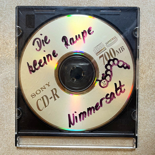 Die kleine raupe - die, nimmersatt