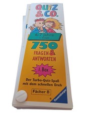 Ravensburger Quiz & Co. 1. Box Quizspiel Kinder 6-7 Jahre 750 Fragen