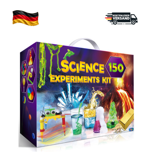 Unglinga 150 experimente kits - unglinga,