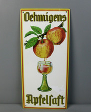 altes Blechschild Oehmigens