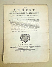 PARLAMENT DAUPHINÉ - Urteil