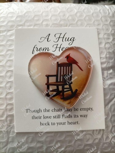 Cardinal hug from heaven - hug,