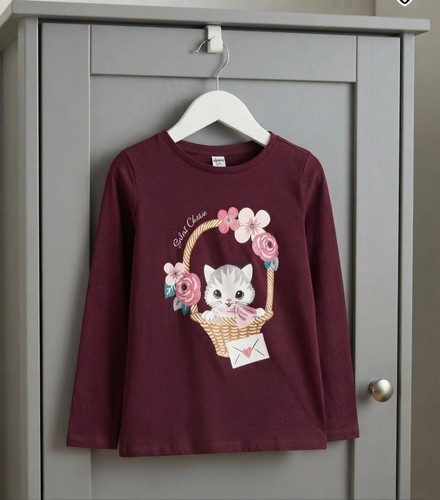 Zauberhaftes langarmshirt mit - zauberhaftes,