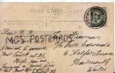 Genealogie Postkarte - Freeman