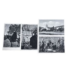 4 Postkarten AK Missionare
