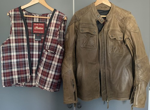 Indian damen motorradjacke - indian, damen-motorradjacke