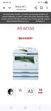 Multifunktionsdrucker SHARP AR M160 Drucken, Scannen, Kopieren, A3 fähig