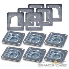 ENVA 6x ANHÄNGER ZURRHAKEN