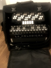 Knopfakkordeon La Melodiosa, B-Griff ,N 120 Bass,Gebraucht. 