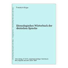 Etymologisches Wörterbuch der