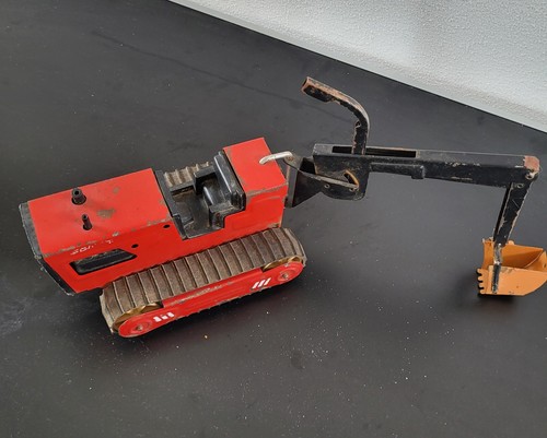 Tonka blechspielzeug raupe - blechspielzeug,