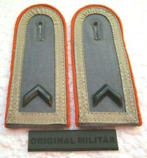 Schulterklappen JACKE Heer Feldwebel Dienstgrad Rang Abzeichen  Feldjäger Truppe