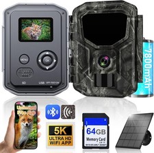 Wildkamera 5K UHD Solar 7800