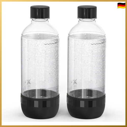 Sprudelwasserflaschen 1l - 2,