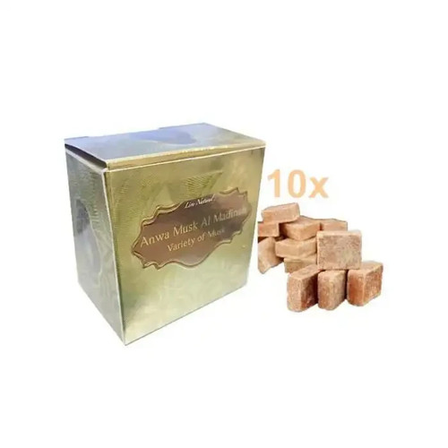 10x massive moschuswürfel - 10x,