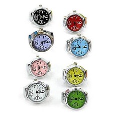 Herzförmige Quarz Ring Uhr