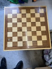 schachbrett holz ohne figuren