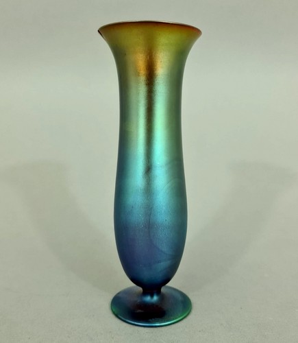 L0578 art deco glas vase - art,