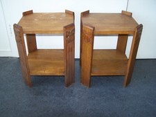 Ein Paar Blumenständer , Blumensäule Jugendstil / Bauhaus