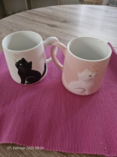 Tassen mit katzenmotiv - tassen,