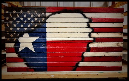 Rustikale amerikanische texas - rustikale,