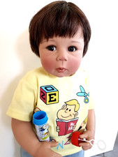 Künstlerpuppe 74 cm, Enzo von