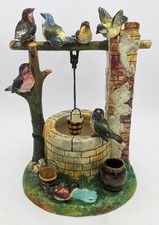 DELPHIN MASSIER ANTIKER MAJOLIKA WUNSCHBRUNNEN um 1880 A/F