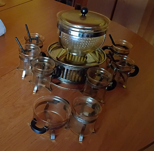 Glas teekanne mit stövchen - glas-teekanne,
